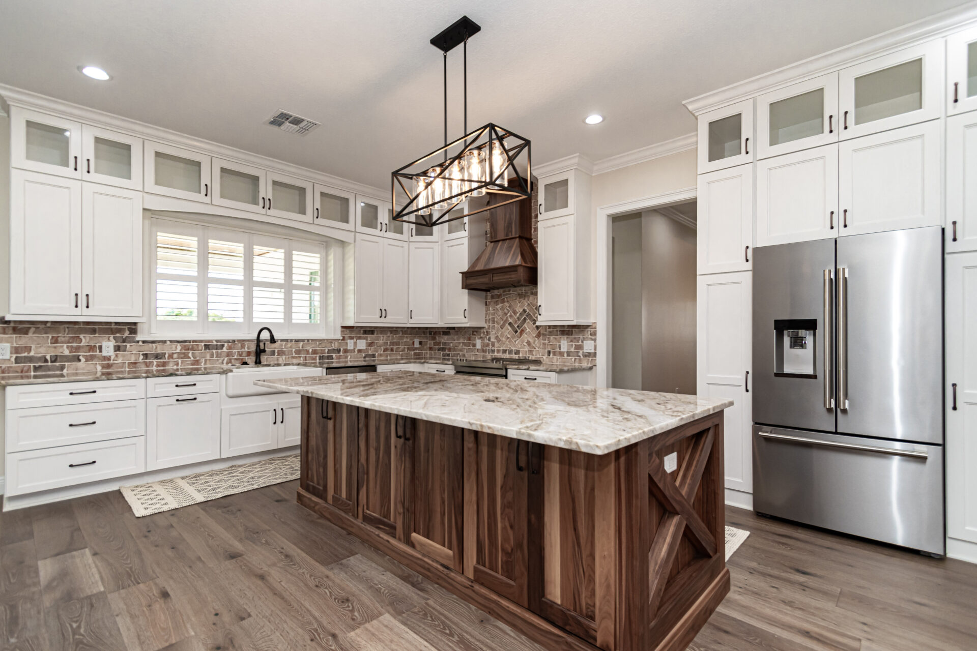 Luxury Kitchen in the 4602 Custom Home Model Built By Jason Boutwell Construction - 4000+ square foot homes