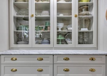 after - close up of the class door cabinet